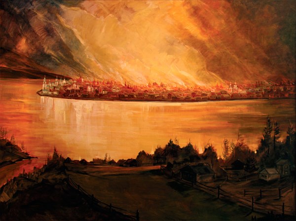 045-Великий пожар в Иркутске в 1879 году